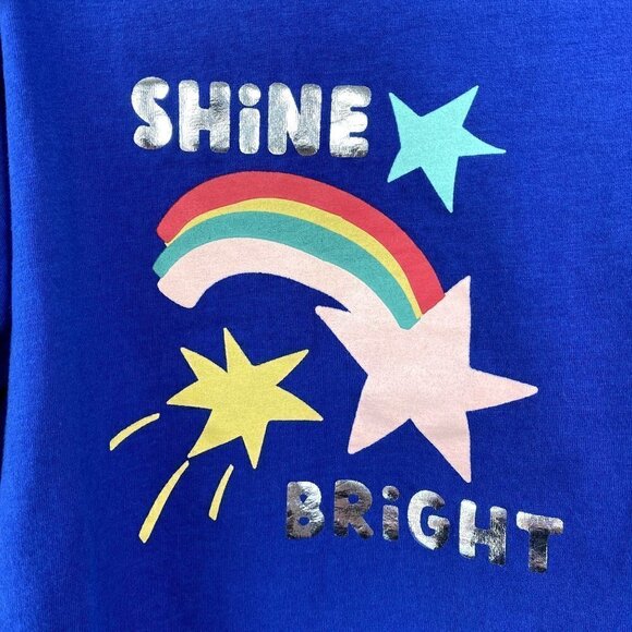 Hanna Andersson Rainbow Graphic Long Sleeve Tee 5 - Picture 3 of 6